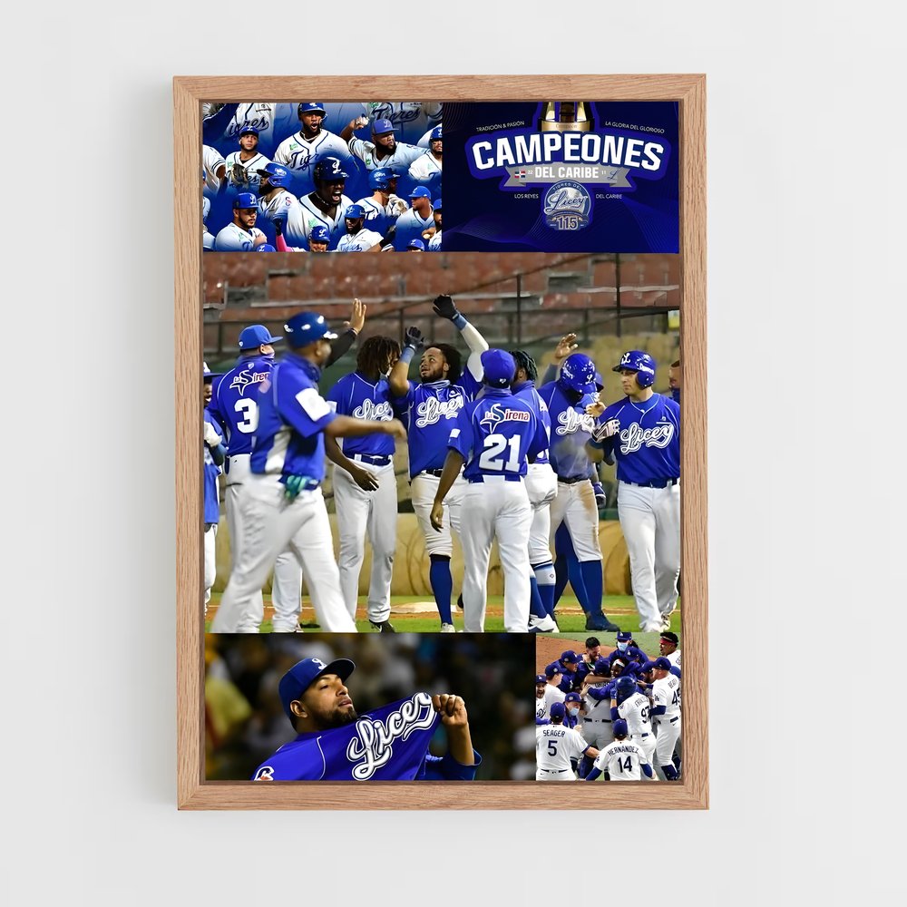 Poster Celebration des Tigres – affiche Baseball (vue 4)